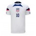 Förenta staterna Christian Pulisic #10 Hemma Matchtröja VM 2022 Kortärmad
